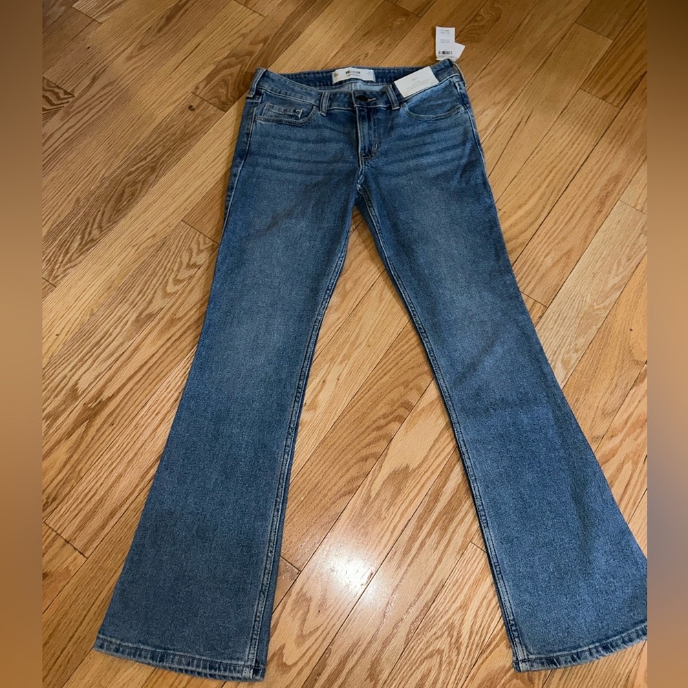 Hollister low rise bootcut jeans.